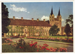 Postkarte Schloß Und Ehemalige Reichsabtei Corvey, Farbig, 1956, Orig. Gelaufen N. Hamburg, I-II - Royal Families