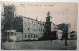 EMILIA ROMAGNA MODENA CARPI ANTICO CASTELLO DEI PIO DI SAVOIA 1 Formato Piccolo Viaggiata Nel 1918 Condizioni Buone - Modena