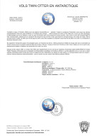 Notice Philatélique TAAF N° 316 - Vols Twin Otter En Antarctique - FDC