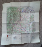 Topographical Maps - Austria / Graz  - JNA YUGOSLAVIA ARMY MAP MILITARY CHART PLAN - Carte Topografiche