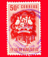 VENEZUELA - Usato - 1953 - Stemma Dello Stato Di Portuguesa - Arms - 50 - Venezuela