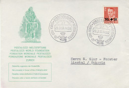 DENMARK 1953 COMMEMORATIVE COVER SENT FROM KOBENHAVN TO LIESTAL - Storia Postale