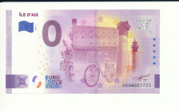 Billet Touristique  0 Euro  - ÎLE DAIX - 2022-1 -  UEUW -  N° 1725 - Altri & Non Classificati