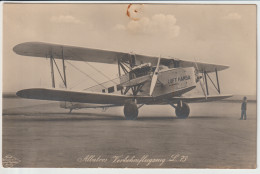 Vintage Rppc Lufthansa Verkehrflugzeug Albatros L-73 Aircraft. - 1919-1938: Between Wars