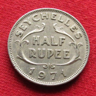 Seychelles 1/2 Rupee 1971 Seychellen Seicheles  W ºº - Seychellen