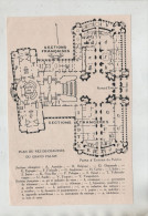 Plan Du Rez De Chaussée Du Grand Palais Paris Pavillon Lyon Saint Etienne Exposition Arts Décoratifs - Architettura