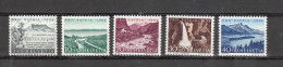 1954  PP  N° B66 à B70    NEUFS**   COTE 20.00   CATALOGUE   SBK - Unused Stamps