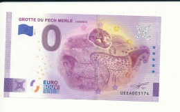 Billet Touristique  0 Euro  - GROTTE DU PECH MERLE CABRERETS - UEEA - 2022-2 -  N° 3174 - Altri & Non Classificati