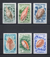 WALLIS ET FUTUNA N° 162 à 167   NEUFS SANS CHARNIERE COTE 25.00€    COQUILLAGE ANIMAUX FAUNE - Nuevos