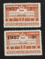 PANAMA YT 311/312 NEUFS**MNH "AEROPORT INTERNATIONAL" ANNÉE 1957 - Panamá