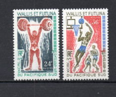 WALLIS ET FUTUNA N° 178 + 179   NEUFS SANS CHARNIERE COTE 14.40€    SPORT BASKET BALL - Unused Stamps