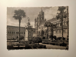 SICILIA PALERMO CATTEDRALE 2 Formato Grande Non Viaggiata Anni '50/60 Vera Fotografia Condizioni Buone - Palermo