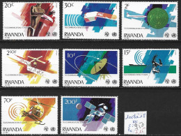 RWANDA 1008 à 15 ** Côte 9.50 € - Unused Stamps