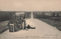 Circuit Automobile De La Sarthe 1906 * Entre Bouloire & St Calais * Misère Du Chauffeur * Panne Voiture - Bouloire