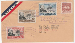 El Salvador 1940 -  Postgeschichte - Storia Postale - Histoire Postale - El Salvador