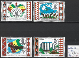 RWANDA 1055 à 58 ** Côte 3.20 € - Unused Stamps