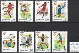 RWANDA 1059 à 66 ** Côte 7.25 € - Unused Stamps