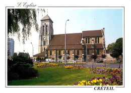 94 - Créteil - L'Eglise - Fleurs - CPM - Voir Scans Recto-Verso - Creteil