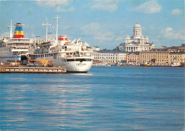 Finlande - Helsinki - Port - Bateaux - CPM - Carte Neuve - Voir Scans Recto-Verso - Finlandia