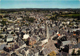 19 - Ussel - Vue Générale Aérienne - La Poste Et L'Eglise - CPM - Carte Neuve - Voir Scans Recto-Verso - Ussel