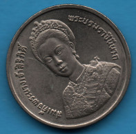 THAILAND 2 BAHT 2535 (1992) Y# 259 60th Birthday Of Queen Sirikit - Tailandia