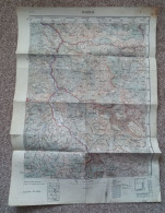 Topographical Maps - Montenegro / Pljevlja  - JNA YUGOSLAVIA ARMY MAP MILITARY CHART PLAN - Mapas Topográficas