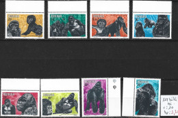 RWANDA 1117 à 24 ** Côte 10 € - Nuevos