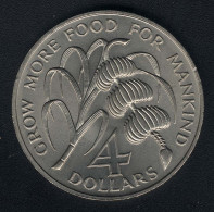Grenada, 4 Dollars 1970, FAO, UNC - Altri – America