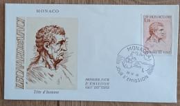 Monaco - FDC 1969 - YT N°803 - Léonard De Vinci - FDC