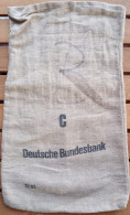 Sac En Tissu De Chanvre Pour Mettre Mille? Pièces : Deutsche Bundesbank C 12/2005 : Dimension 35 Cm X 21 Cm - Supplies And Equipment