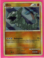 Carte Pokemon Francaise 2010 Heart Gold Dechainement 57/95 Onix 90pv Occasion Brillante - HeartGold & SoulSilver