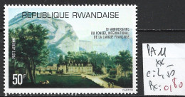 RWANDA PA 11 ** Côte 2.50 € - Nuovi