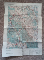 Topographical Maps - Croatia / Gospic - JNA YUGOSLAVIA ARMY MAP MILITARY CHART PLAN - Carte Topografiche