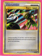 Carte Pokemon Francaise 2010 Heart Gold Dechainement 83/95 Super Rappel Neuve - HeartGold SoulSilver