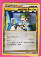 Carte Pokemon Francaise 2010 Heart Gold Dechainement 73/95 Bavardage Du Maitre Neuve - HeartGold SoulSilver