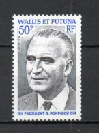 WALLIS ET FUTUNA N° 189   NEUF SANS CHARNIERE COTE 8.70€    PRESIDENT POMPIDOU  VOIR DESCRIPTION - Nuovi