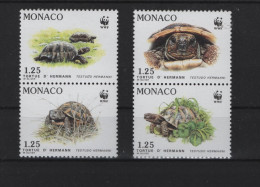 Monaco Michel Cat.No. Mnh/** 2046/2049 Wwf - Unused Stamps