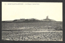 SAINT VAAST LA HOUGUE " La Hougue à Marée Basse "   1914 - Saint Vaast La Hougue