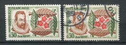 26398 FRANCE N°1286** 30c. Jean Nicot : Fleurs Teintées De Vert + Normal (non Inclus) 1961  TB   - Nuovi