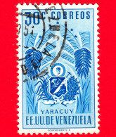 VENEZUELA - Usato - 1953 - Stemma Dello Stato Di Yaracuy - Arms - 30 - Venezuela