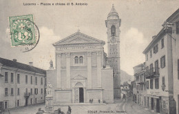 LOCARNO (Tessin): Piazza E Chiesa Di S. Antonio - Locarno