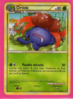 Carte Pokemon Francaise 2010 Heart Gold Indomptable 27/90 Ortide 80pv Bon Etat - HeartGold & SoulSilver