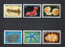 WALLIS ET FUTUNA N° 248 à 253   NEUFS SANS CHARNIERE COTE 13.40€    ANIMAUX FAUNE - Unused Stamps