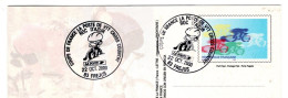 Cachet Commémoratif Var FREJUS Coupe De France La Poste De VTT Cross Country Roc D'Azur  2000 Vélo Cyclisme - VTT