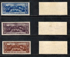 EGYPT    Scott # 203-5* MINT LH (CONDITION PER SCAN) (Stamp Scan # 1037-7) - Unused Stamps
