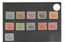 TUNISIE  ANNÉE 1950/53 N° 337A/344A * Et Oblitérés - Unused Stamps