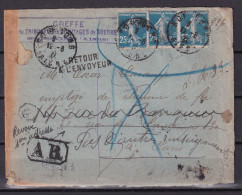 D 772 / SEMEUSE SUR LETTRE RECOMMANDEE - Collections