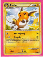 Carte Pokemon Francaise 2010 Heart Gold Indomptable 33/90 Raichu 80pv Neuve - HeartGold & SoulSilver