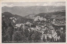 N.O.256  --  KURORT  SEMMERING   --  WALDHOF UND  SUDBAHNH HOTEL   --  1929 - Semmering