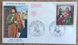 FDC 1972 - YT N°1732 - LE MAITRE DE MOULINS - PARIS - 1970-1979